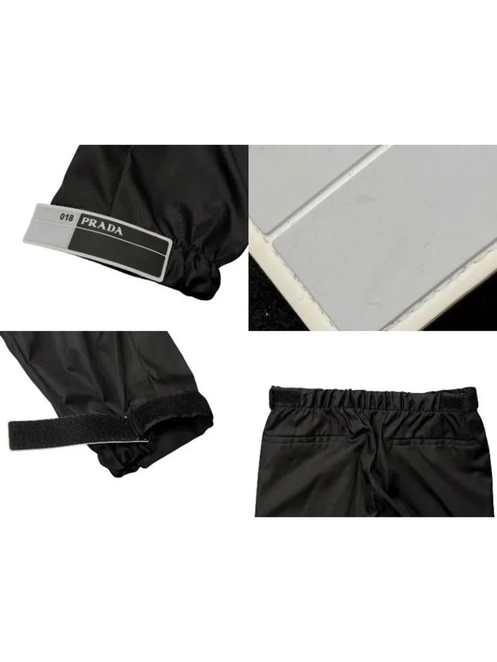 Prada Nylon Pants Polyamide Black